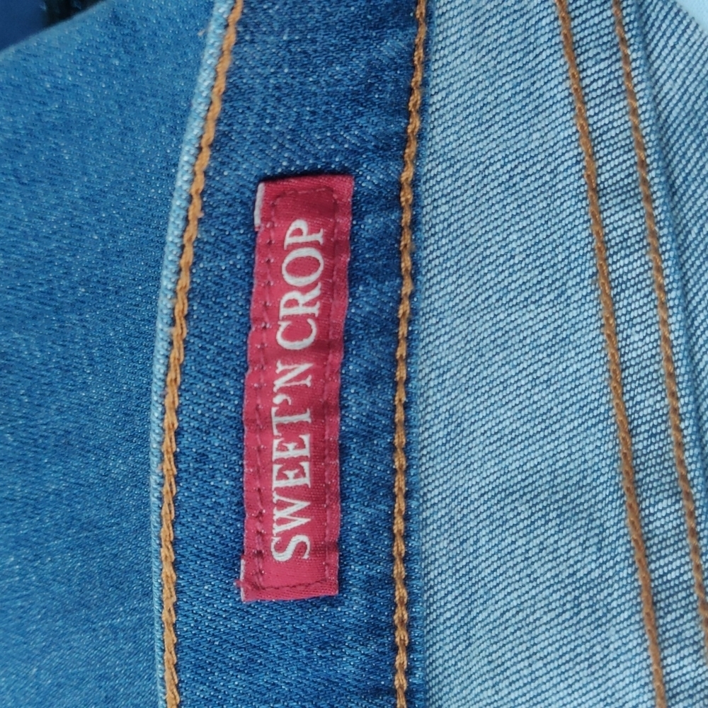Lucky Brand sweet'n crop women's jeans size 10/30 color blue - Picture 8 of 9